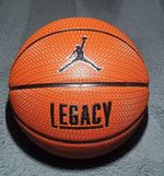 Jordan Legacy Size 7 Basketball Ball Orange/Black/Silver