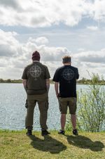 Korda COMPASS Tee T-Shirt Black or Olive or Heather Grey All Sizes