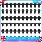 UK 190PCS Car Body Plastic Auto Fasteners Push Trim Clips Pin Rivet Bumper Kit
