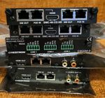 2 x Crestron DMC-4K-CO-HD  HDBaseT4K + 2 x Crestron DMC-4K-C + 1 X C3COM-3