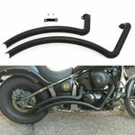 Shortshots Staggered Exhaust Pipes For Kawasaki Vulcan 900/S EN900 VN900 S900