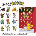 24PCS/Set Pokemon Blind Box Advent Calendar 24 Days 2026 XMAS Christmas Gift UK