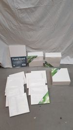 Job Lot 24x Canvas Painting Boards 20cm x 20cm x 1.5cm