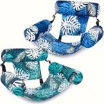 Inflatable Pool Floats Adult PVC Lazy Hammock Pool Floats Floating Lounge Chairs