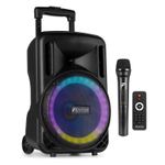 Fenton FT10L MK2 Wireless PA Speaker - Bluetooth Party Speaker with Light