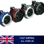 Universal 22-28mm Waterproof Motorcycle Bike Handlebar Clock Mount Watch Time