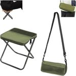 Folding Backpack Stool Outdoor Fishing Camping Picnic Travel-Beach Slacker Chair