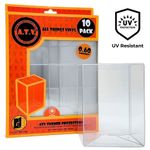 ATV Protectors  Display Cases For 4" Funko Pops UV 0.60mm Thickness (1-100 pack)