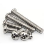 M8 TORX BUTTON HEAD SECURITY BOLTS ANTI VANDAL SCREWS A2 STAINLESS STEEL