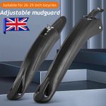 MTB Mudguard 20/26/27.5/29" Plastic Road/Folding Bike Front&Rear Set