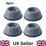 4PCS Washing Machine Anti-Vibration Support Mat Foot Pads Shock Absorber Leg Sto