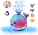 Baby Light Up Bath Toys for 1 2 3 Year Old Bath Toys with Colorful Light Gifts