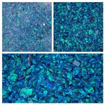 Crushed Opal Peacock Blue/ Crushed Bello Opal