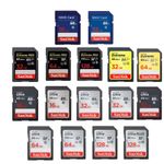 SanDisk SD Card Ultra Memory Ultra / Extreme Pro 16GB 32GB 64GB 128GB for Camera