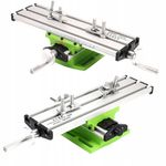Compound Worktable Cross Slide Bench Drilling Milling Vise Working Table Set