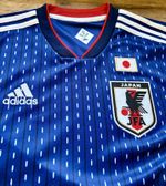 Japan Football Shirt 2018/19 Adidas Japanese Size  L (UK Medium)