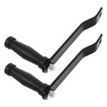 2 Pcs Hand Winch Handle Replacement Manual Crank Boat Trailer Accessories