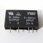 Crydom MP240D3 Solid State Relay 3A 240VAC 3-32VDC PCB Mount 4-Pin Light