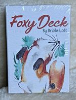Foxy Deck Playing Cards by Brielle Lott - Levity Game Studios - New/Sealed