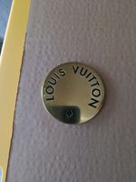 LOUIS VUITTON Large Display Medallion Solid Brass Approx 3oz. 2.5 Inches RARE!! 