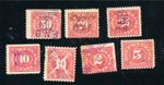 lot 44 us stamps revenue          used no faults hinged..................162640