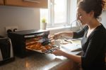 Daewoo SDA2608 12L Electric Oven - Black - Good Condition & PAT TESTED 