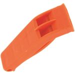 Highlander Emergency Marine Whistle Orange High Pitch Survival Camping Training