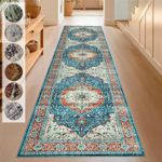 Long Hallway Runner Non Slip Door Mats Bedroom Rugs Kitchen Carpet Floor Mat UK