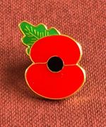 Poppy¹  UNdated  Remembrance Lapel Enamel Badge .