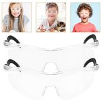 4 Pcs Plastic Kids Safety Glasses Impact Resistant Protective Eyewear Outdoor