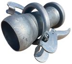 Bauer Slurry Fitting 8" Male to 6" Female Reducer Tanker