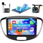 Car Stereo Radio GPS Head Unit RDS For Hyundai i10 2007-2013 Carplay Android 15