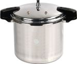 23L Large Pressure Cooker Induction Kitchen Cookware with Gauge Release Valve