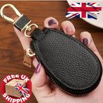 Leather Key Wallet Keychain Zipper Mini Purse Multi Keyring Holder Case Car Pouc