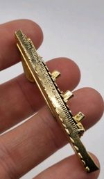 Vintage Tie Bar Clip - Ocean Liner - Titanic? - Unique Accessory 
