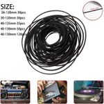 30-120pcs Universal Mix Replacement Rubber CD DVD Rubber Belt  Cassette Tape