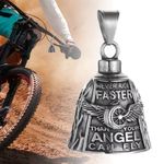 Motorcycle Bells for Biker Good Luck Guardian Riding Bells Luck Bell for Bike