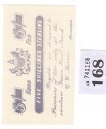 South Africa Anglo-Boer War Green Point Track 5 Shilling 1900 UNC lilac