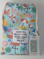 Dri Glo Towel XL Extra Large - Summer Beach Towel - Various Patterns - BNWT