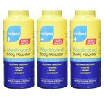 3 x Medicated Body Powder 100% TALC FREE 200g (600g)