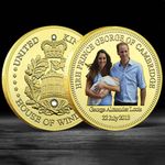 Prince George of Cambridge Commemorative Coin - HRH Royal Birth Medallion