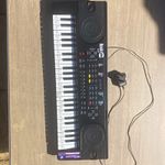 RockJam RJ549 49-Key Electronic Keyboard Black Built-in Speaker Stand & PSU