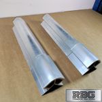 Aluminium Corner Pillar Extrusion 400mm & Socket Dropside Truck Trailer Tailgate