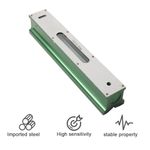 0.02mm Precision Engineers Level Machine Bar Level Aluminum Alloy with V-groove