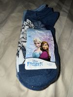  5 pack Girls' Disney Frozen  Low-Cut Socks, Size 9-11 shoe size 4-10