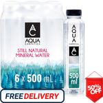 AQUA Carpatica Natural Still Mineral Water 6 X 500 ml
