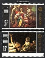Malta 1975 SG 543 - SG 544  EUROPA Complete Set Unmounted Mint MNH