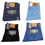 Levis 501 Original Regular Fit Mens Denim Jeans Onewash UK (Clearance Stock)