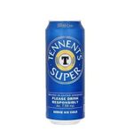 Tennents Super Strong Lager 7.5% Abv Beer 24 x 500ml Cans