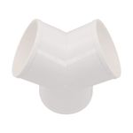 Improved Ventilation System with PVC Y Ducting Splitter for Extractor Fans